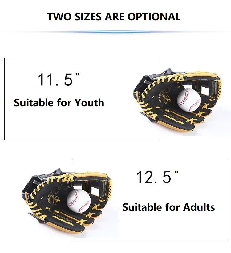 Genuine Leather Baseball & Softball Catcher's Mitt