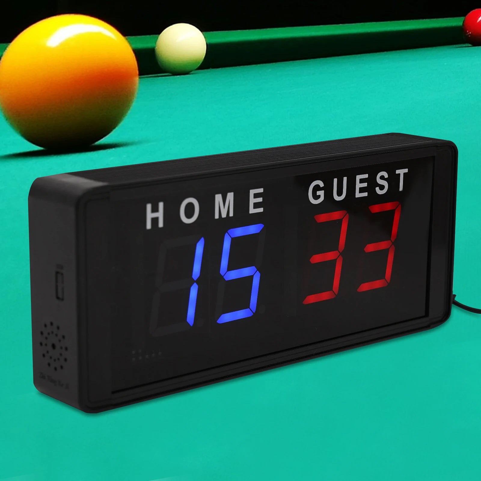 4-Digit LED Scoreboard with Remote