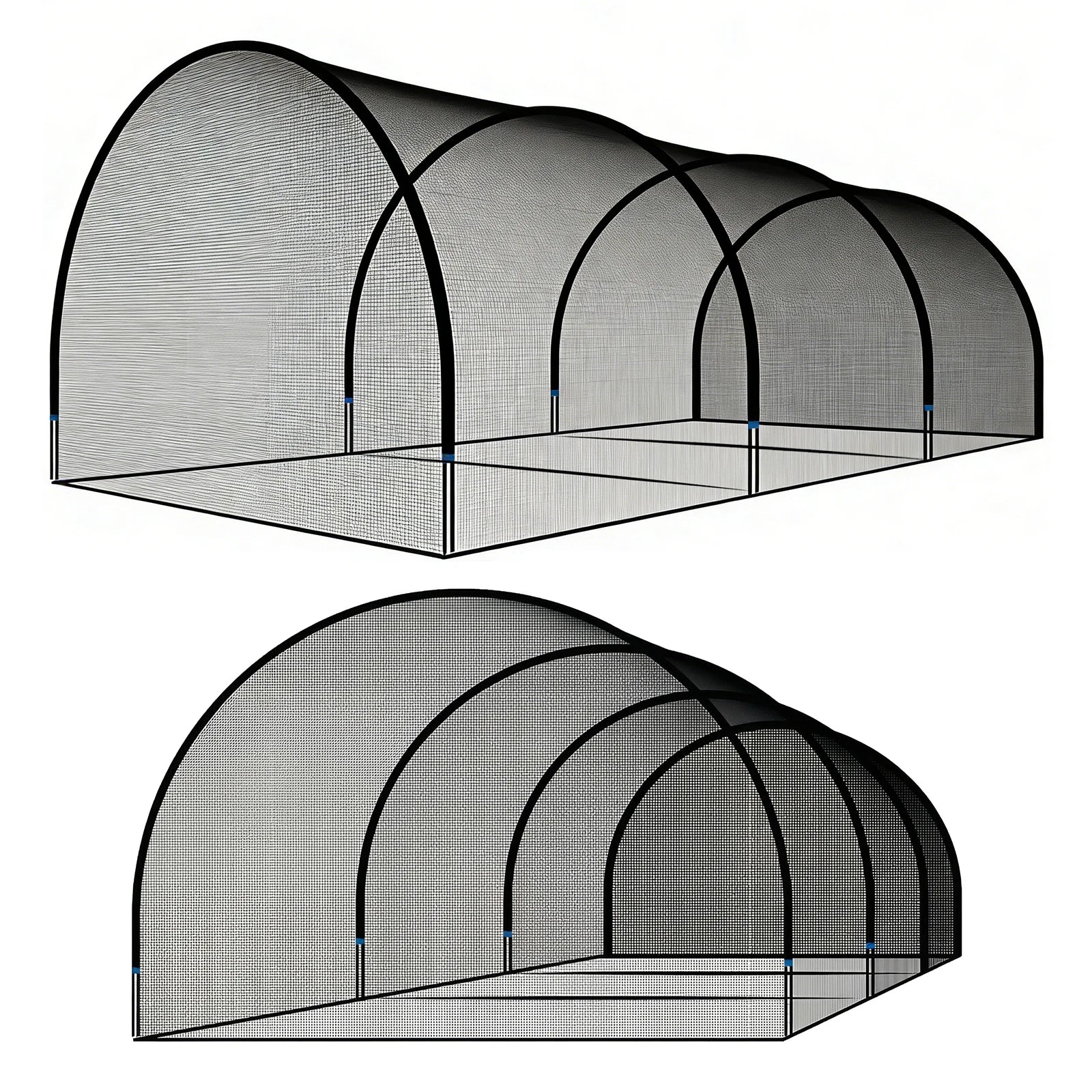 30FT Portable Baseball & Softball Batting Cage