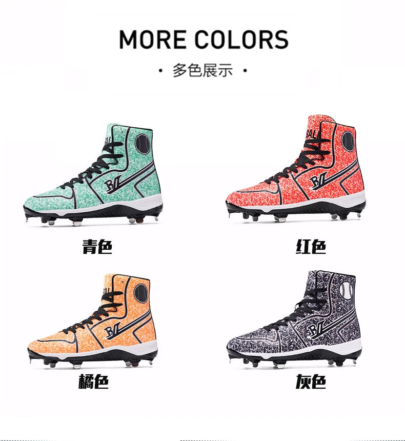 2026 Baseball Shoe Man High Top Sport Shoes Men