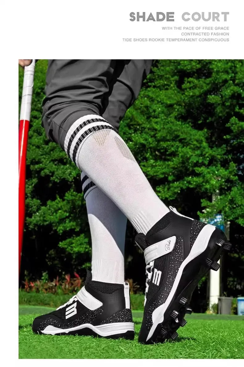 KOOINY Men's Baseball Shoes