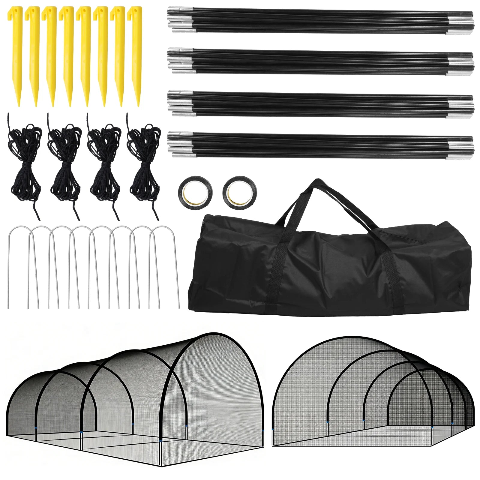 30FT Collapsible Baseball & Softball Batting Cage