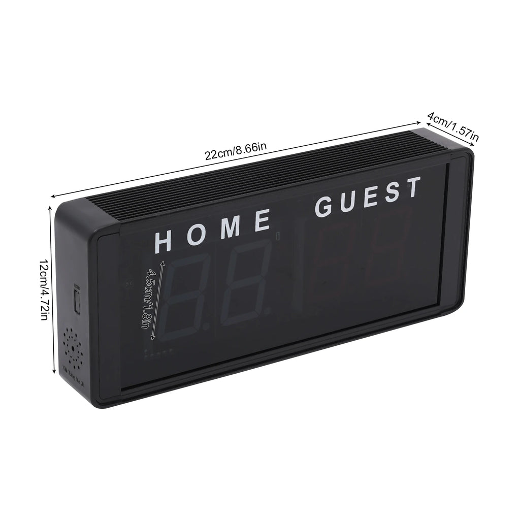 4-Digit LED Scoreboard with Remote