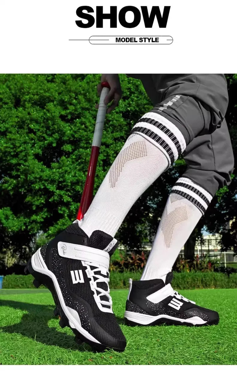 KOOINY Men's Baseball Shoes