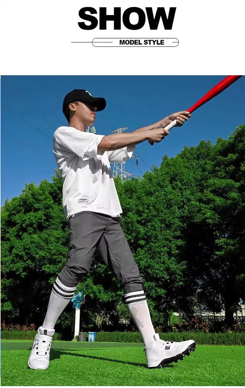 KOOINY Men's Baseball Shoes