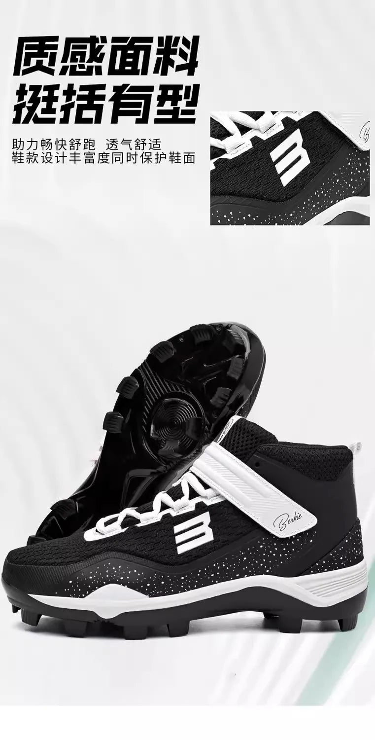 KOOINY Men's Baseball Shoes