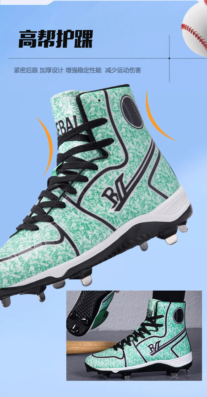 2026 Baseball Shoe Man High Top Sport Shoes Men