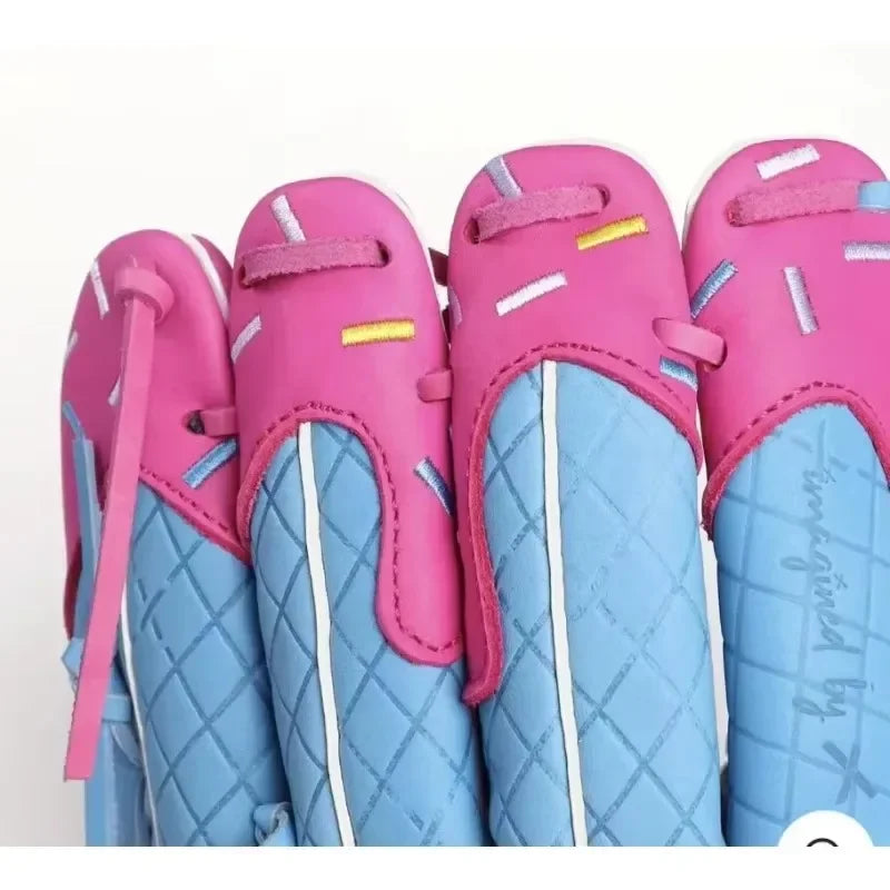 11.5/12.5inch Genuine Leather Baseball Gloves Professional Youths Adults Mitt Softball Training Catcher Gloves Sports Equipment