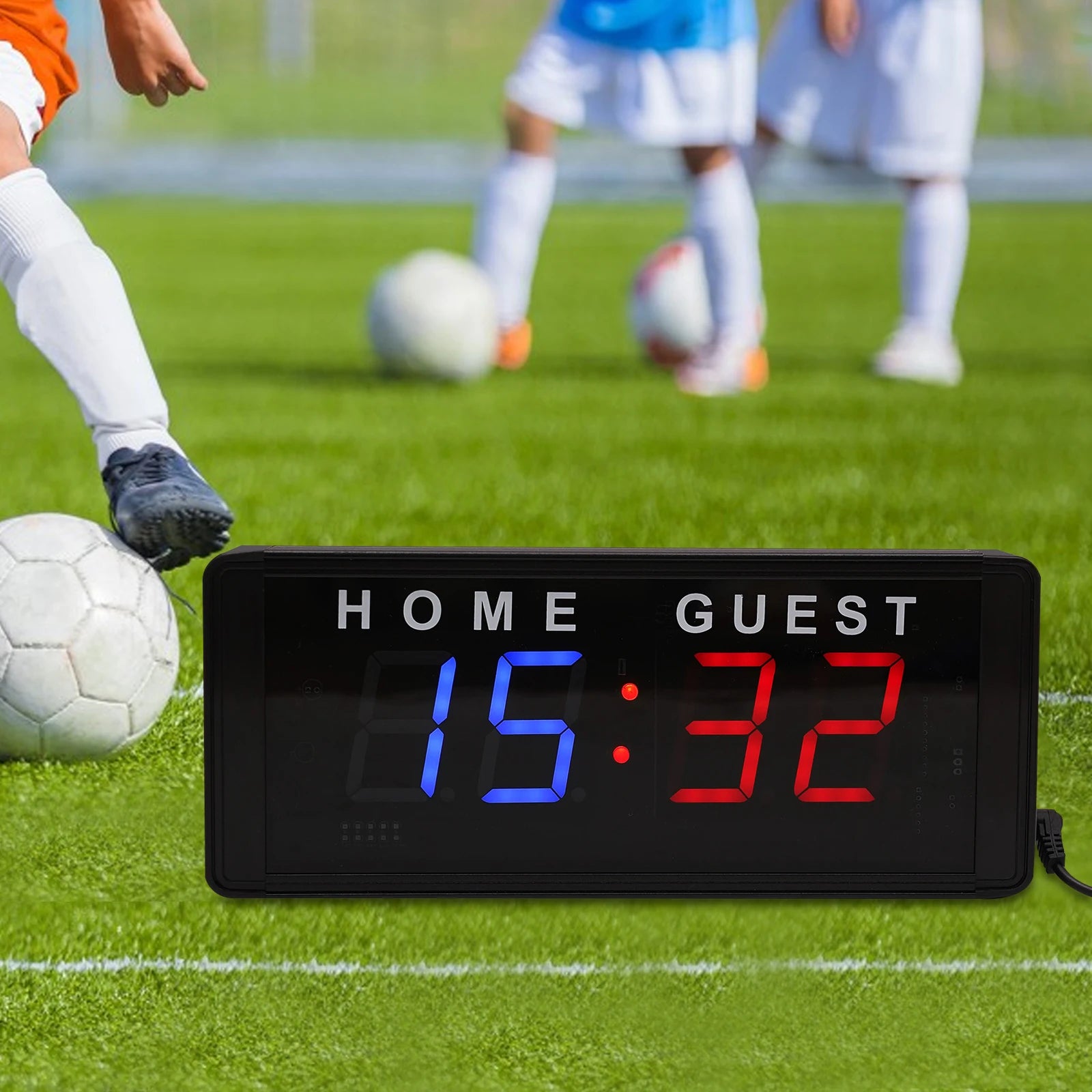 4-Digit LED Scoreboard with Remote
