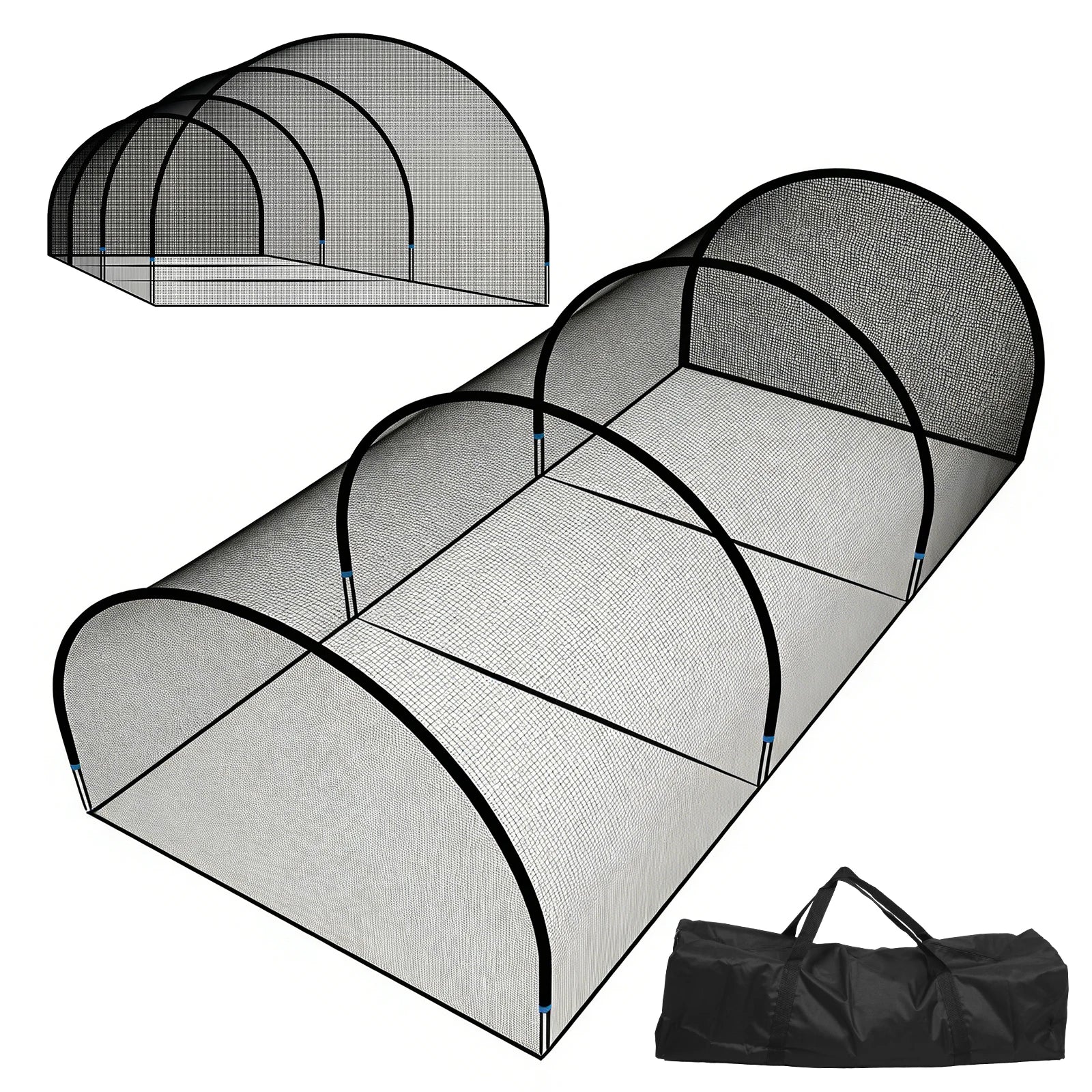 30FT Collapsible Baseball & Softball Batting Cage