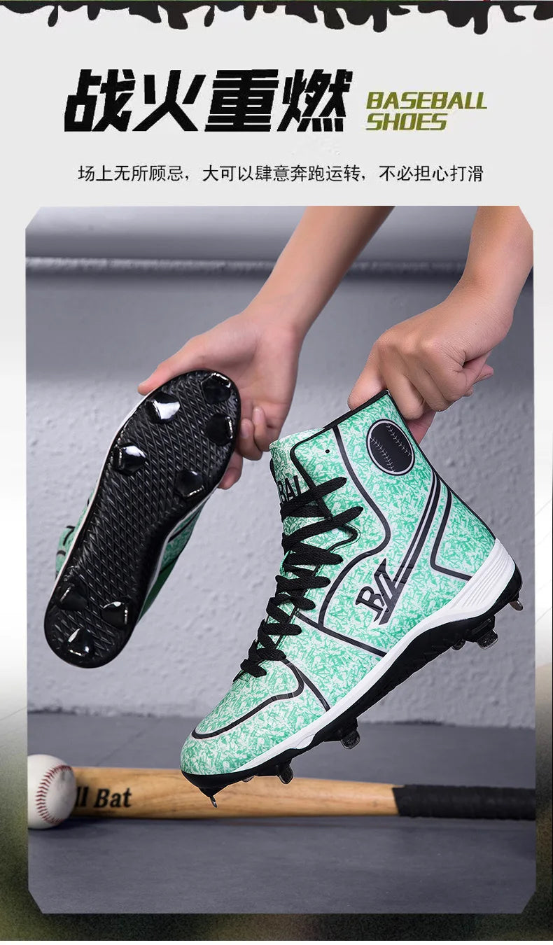 2026 Baseball Shoe Man High Top Sport Shoes Men